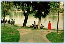 c1988 California CA Postcard Greetings From Los Angeles MacArthur Park Posted c1988 California CA Postcard Greetings From Los Angeles MacArthur Park Posted