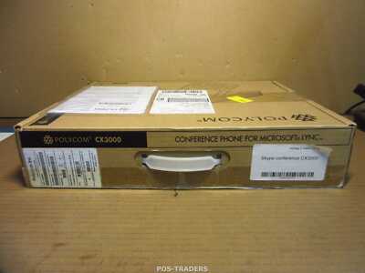 Polycom 2200-15810-025 CX3000 VoIP IP PoE Speaker Conference Phone NEW NEU NEUF