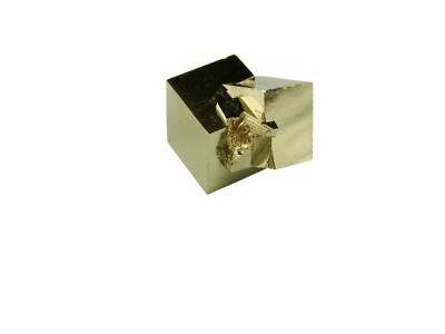 Navajun Spain Mine - Pyrite Cube Crystal With Display Case-#PC25