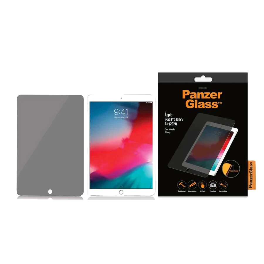 PanzerGlass Apple iPad Pro 10.5” / iPad Air (2019) Privacy Screen Protector - Image 4 of 4