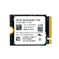 WD SN740 SSD 512GB/1TB/2TB M.2 2230 NVMe PCIe4x4 PC For Steam Deck ASUS ROG Flow