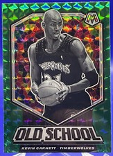 2019-20 Panini Mosaic Old School Mosaic Green #12 KEVIN GARNETT  Timberwolves 