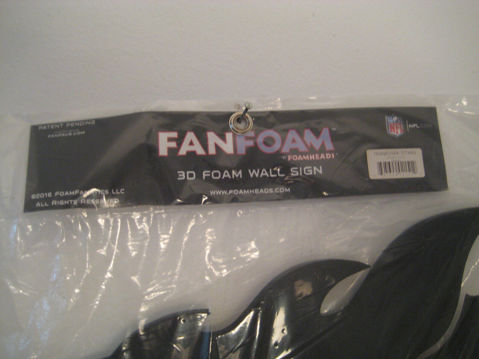 Tennessee Titans 3D Fan Foam Logo Sign