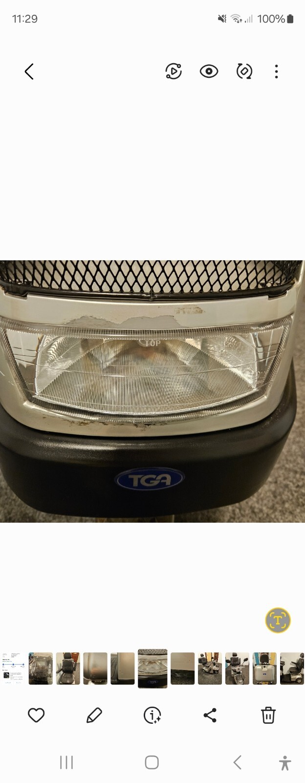 TGA MOBILITY SCOOTER 8mph (USED) 2019 eBay