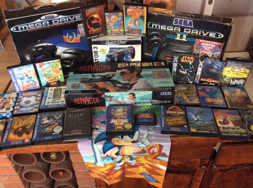 Sega Megadrive Bundle - Games - Aviator 3 - Menacer Gun