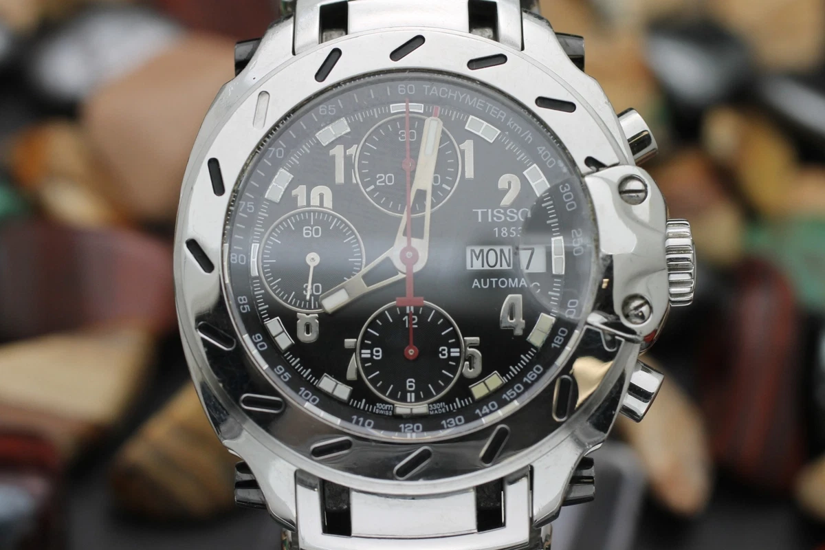 2007 Men s TISSOT T Race Automatic Chronograph Valjoux 7750 MotoGP Men s Watch