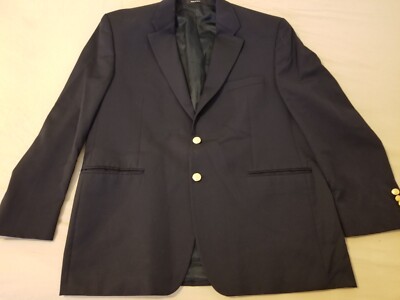 Mens Polo Ralph Lauren Wool Jacket Blazer 44R Blue | eBay