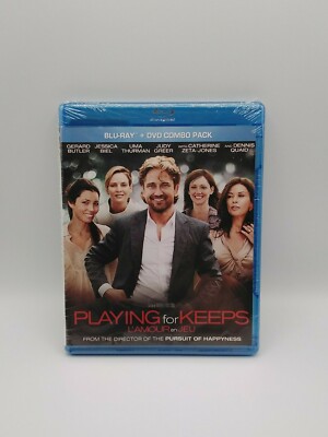 New!!! PLAYING FOR KEEPS BLU-RAY + DVD No Slipcover Sealed 