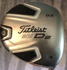 Titleist 909 D2 9.5° Driver / Mitsubishi Rayon Stiff-Flex 65 RH With Headcover
