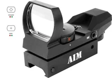 Aim Sports Red-Green Dot Sight 4 Reticle Patterns Scope Mount Fits Ruger - RT403