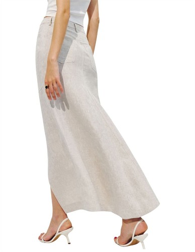 Reformation Tazz Linen Maxi Skirt size US6/AU10 RRP A$355 - Picture 2 of 10