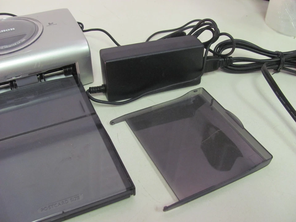 Canon CD1005 Card Photo Printer CA-CP100 2.H1 + Software Manual Power Cord - Image 4 of 4