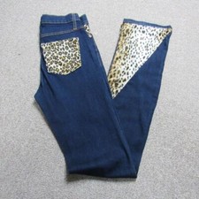 WOMENS SYG RE-WORKED REGULAR FIT STRAIGHT LEG JEANS W26/L35 UK 8 REF (NC08345)