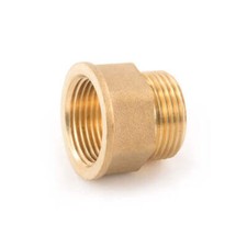 1/2 Inch BSP MxF Male x Female Brass Tap Thread Extension / Extenders BR500