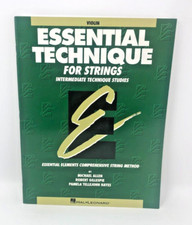 Essential Technique For Strings Violin Essential Elements Intermediate Technique