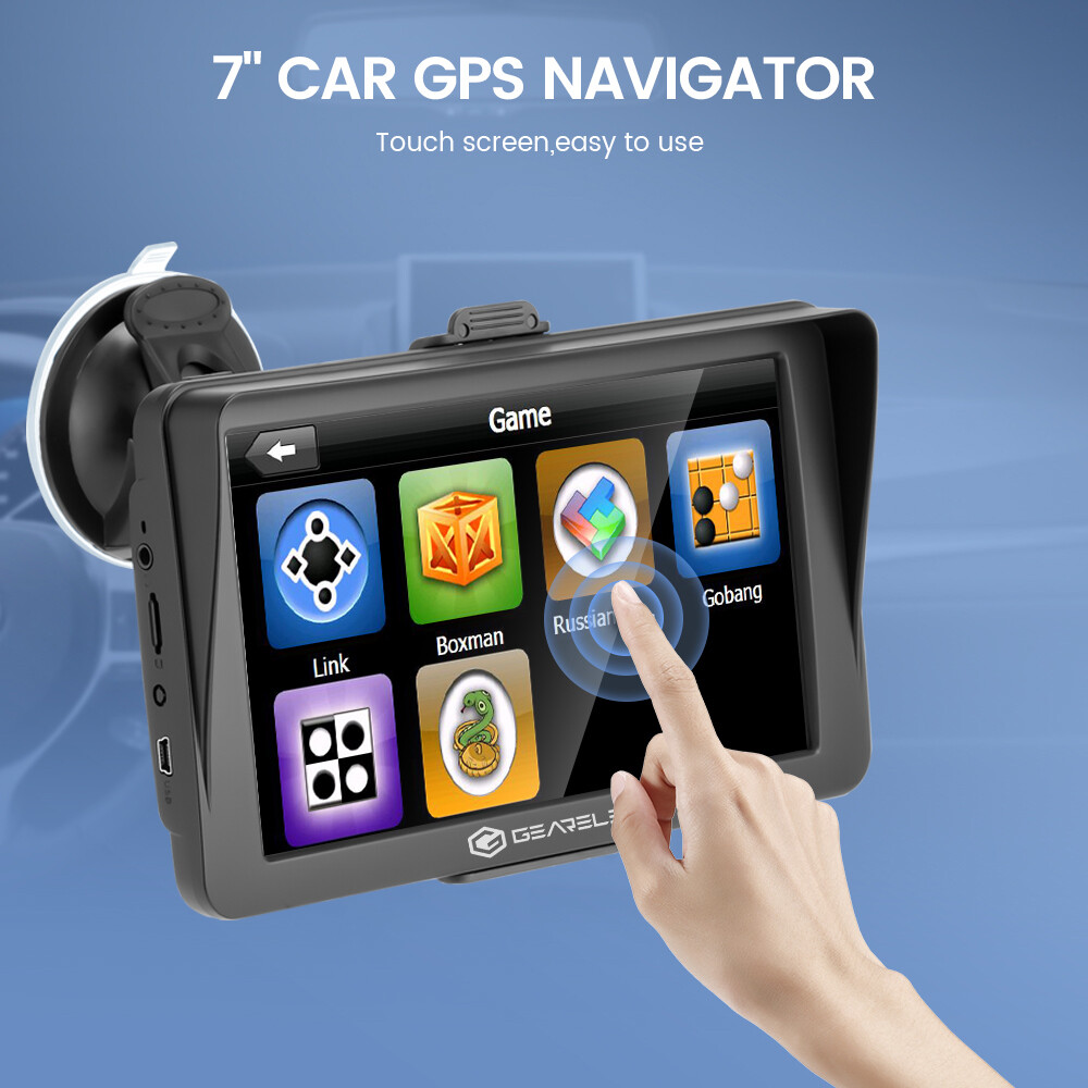 7 Inch Car & Truck GPS Navigation Navigator Sat Navi 8GB 256MB Canada