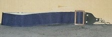 Vintage Classic 70's Navy Blue Nylon Hippie Camera Strap A2882