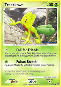 Treecko 79/100 Stormfront Common Light Play LP Pokemon DNA GAMES