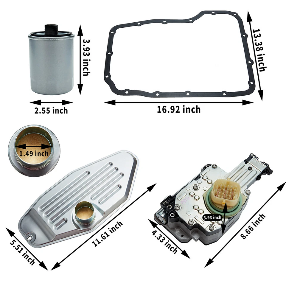 545RFE 45RFE Transmission Solenoid Block Filter Kit For Dodge RAM Jeep Liberty - Imagem 4 de 4