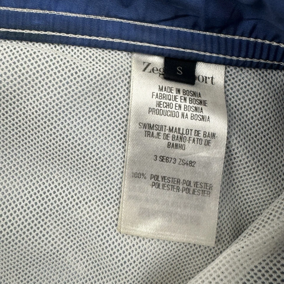 Zegna Sport Polyester Surfer AOP Wave Mens Swimtrunk Size Small - Imagem 3 de 4