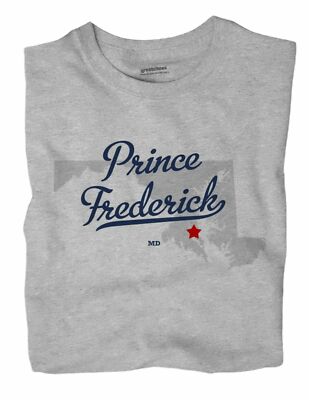 Prince Frederick Maryland MD T-Shirt MAP