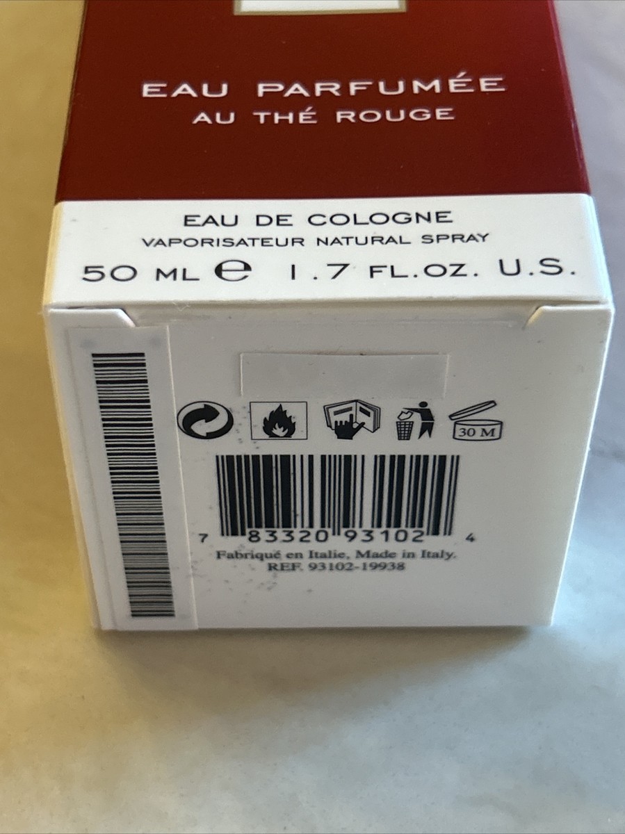 Parfumée au Thé Rouge 50mlブルガリオ−デコロン BVLGARI EAU PARFUMEE AU THE ROUGE 1.7 oz / 50 ml EAU DE