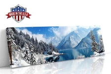 Beneath a Sapphire Sky Canvas Print for Home Decor, Wall Decor Art Print Poster