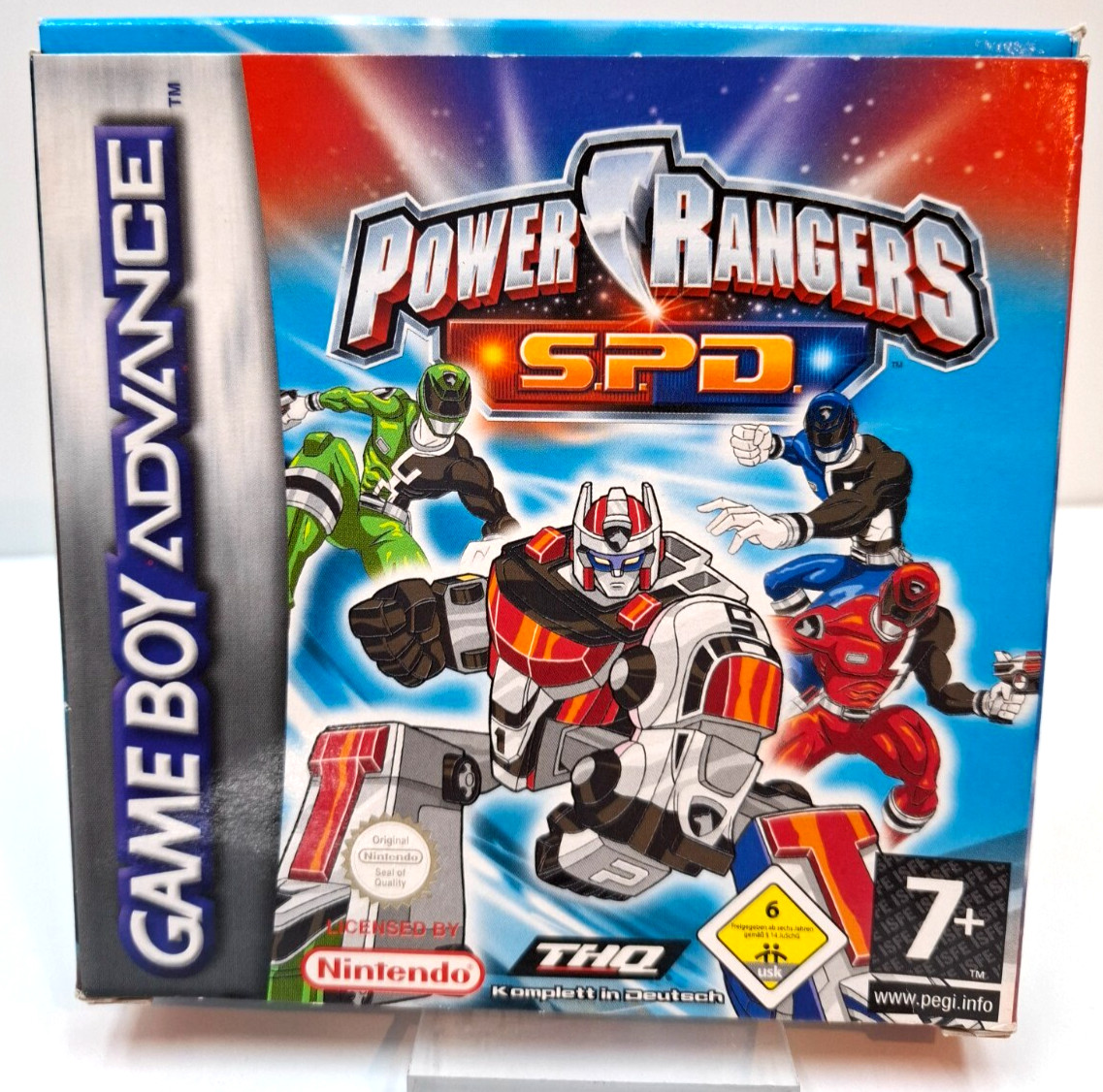 Power Rangers S.P.D. - Game Boy Advance - Jeu Nintendo (Avec OVP) GBA - THQ