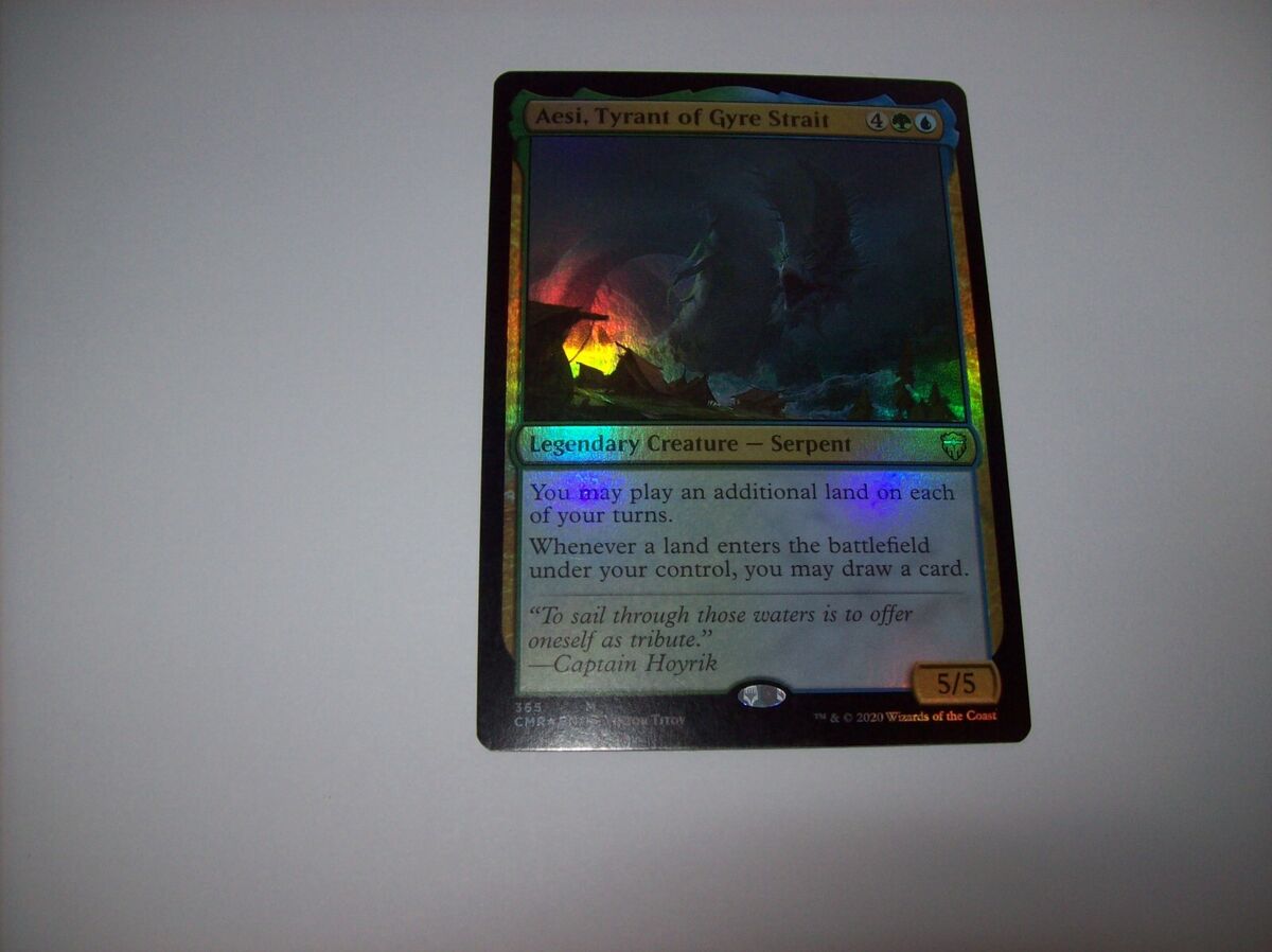 MTG Aesi, Tyrant of Gyre Strait Commander 365 Foil Mythic MTG Aesi, Tyrant of Gyre Strait Commander 365 Foil Mythic