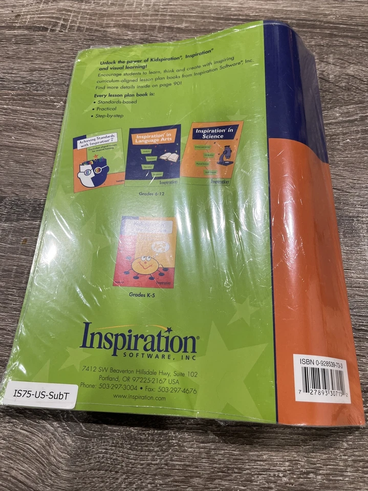 Inspiration Software/ Achieving Standards With Inspiration & Getting Started New - Image 2 of 4