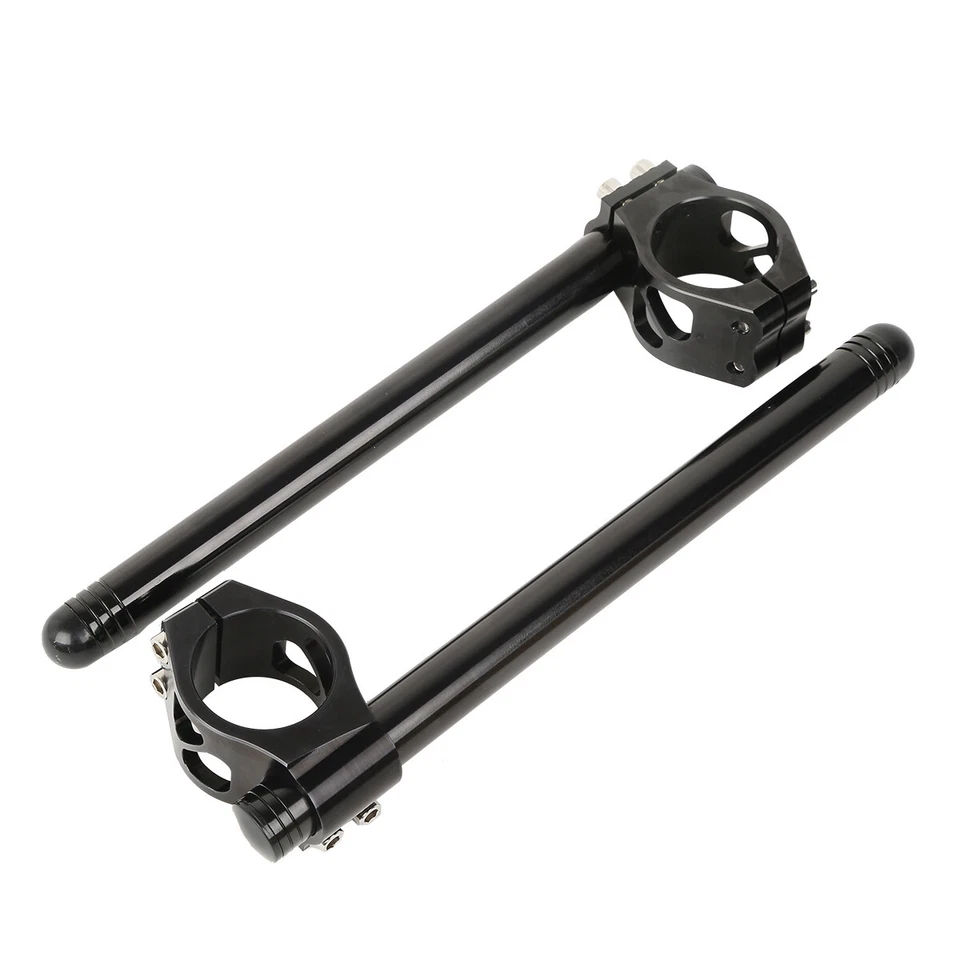 43mm Clip On Handlebar Fits For Yamaha YZF R6S 2006-2010 YZF R6 1999-2004 - Image 2 of 4