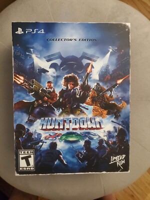 Huntdown Collector's Edition PS4 Limited Run Games NEW SEALED