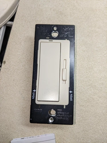 LeGrand RH703PTC Radiant Preset Paddle Dimmer 700w Off-White