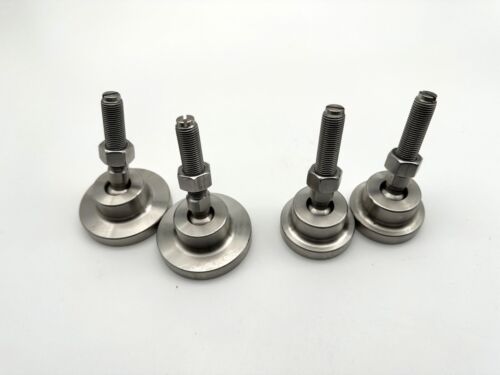 Piedini di livellamento girevoli in acciaio inox 1/2-20 con chiave Flat eX con RL PN 74580 - Foto 3 di 4