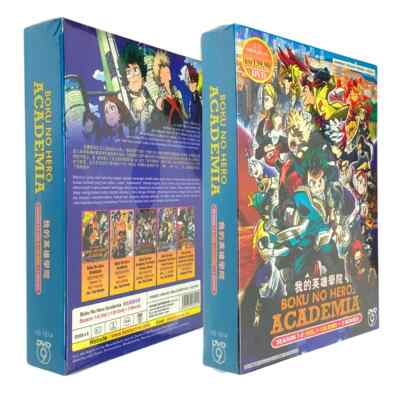 My Hero Academia Season 1-6 Vol.1-138 END+3 Movies DVD English Dub All Region