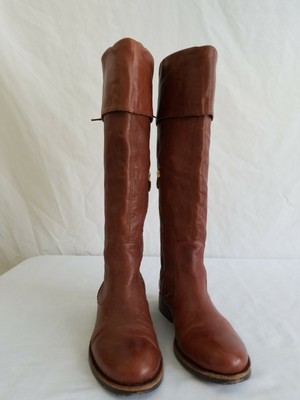 tall fold over boots