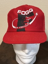 Vintage FOGG Trucking Air Freight Hat Trucker Mesh Made In USA