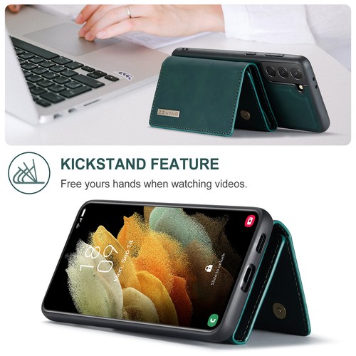 Funda de teléfono con soporte abatible para Samsung Galaxy S21 S20 Note 20 A72 5G ranura para tarjetas billetera con soporte abatible - Imagen 5 de 50