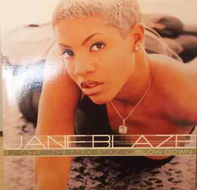 Jane Blaze Slow Down Vinyl Single 12inch NEAR MINT Jive