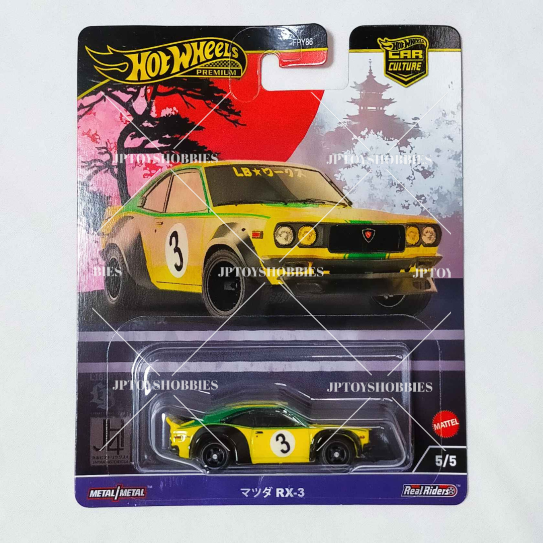 Hot Wheels Car Culture Japan Historics 4 Mix - 5 Complete Set