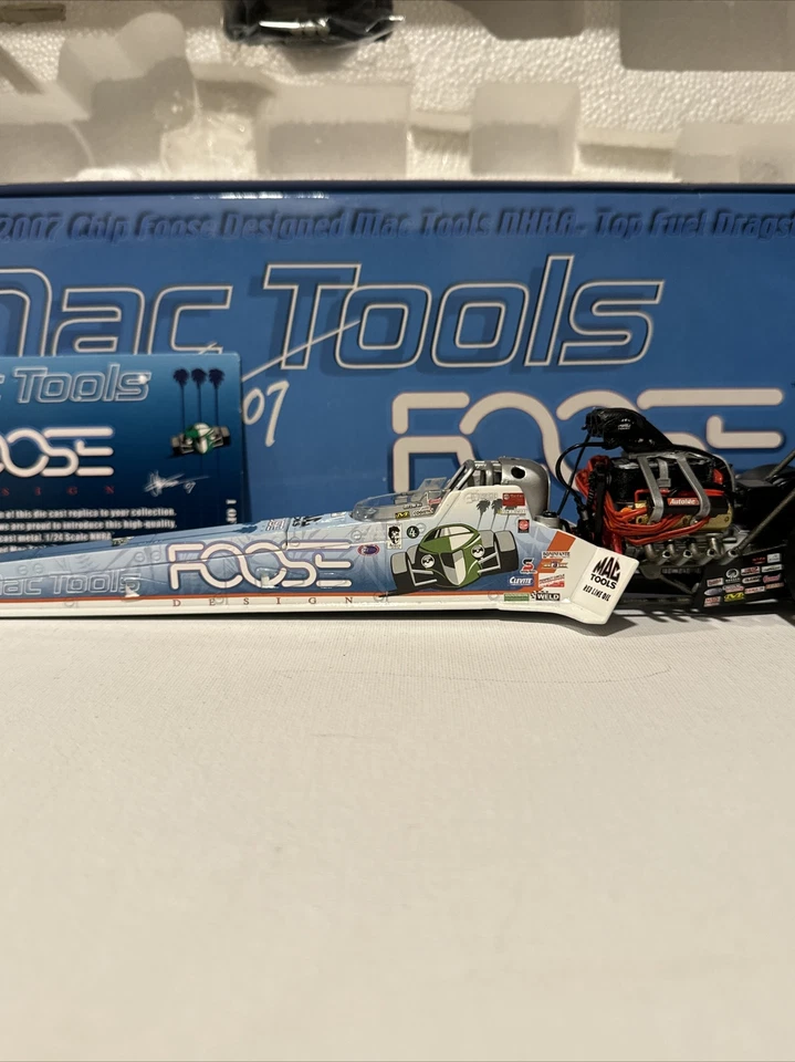 Racing Champions Doug Kalitta CHIP FOOSE 1:24 Diecast DRAGSTER RARE 1/1254 Mac - Image 3 of 4