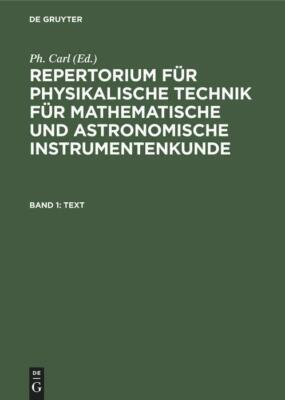 Text | Buch | 9783486720884