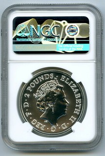 2020 GREAT BRITAIN 1 OZ SILVER 2PD NGC MS70 YEAR OF THE RAT FIRST RELEASES