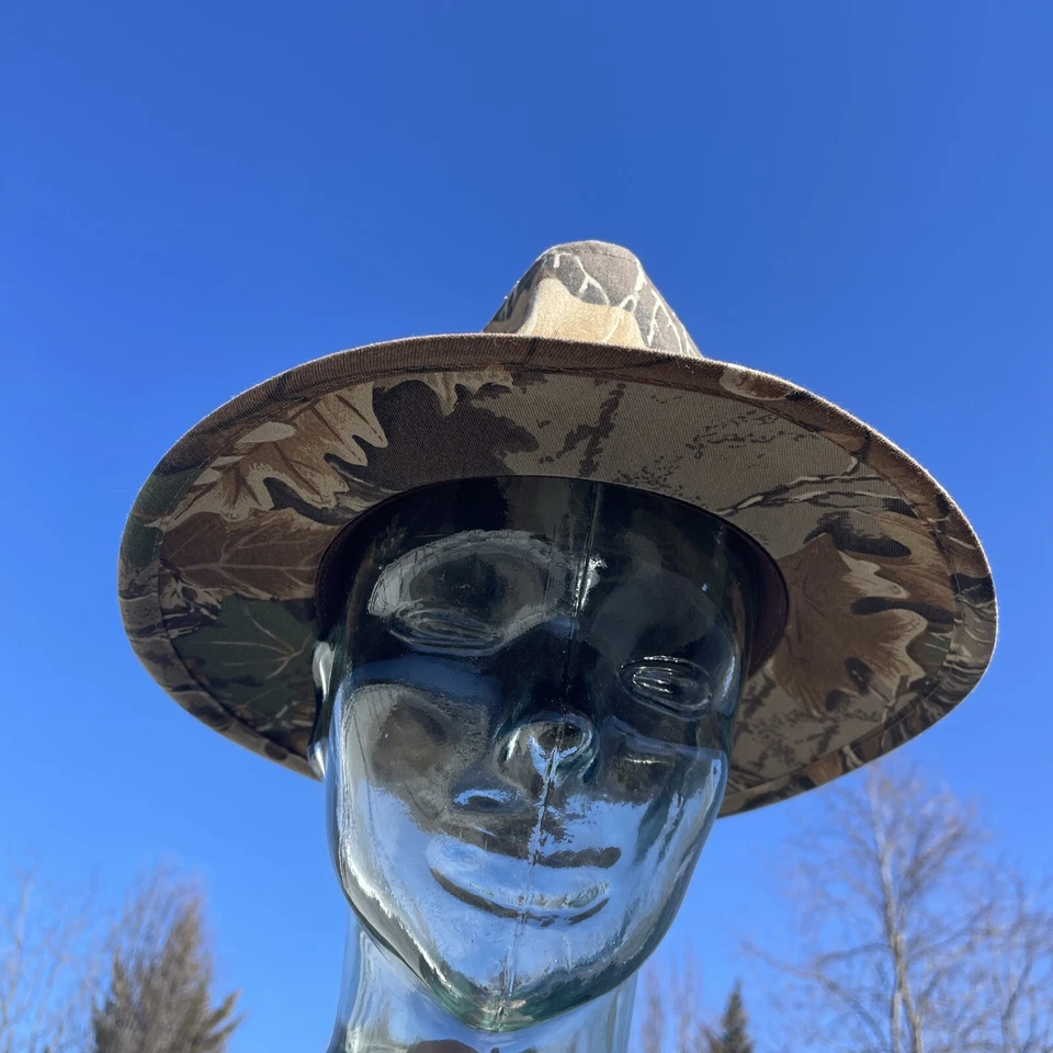 Outback Bill Jordan Camouflage Advantage REAL TREE Ducks Unlimited Hat❤️blt7m75 - Image 4 of 4