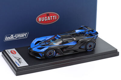 Bugatti Bolide Launch Configuration 2021 blau / schwarz 1:43 LookSmart