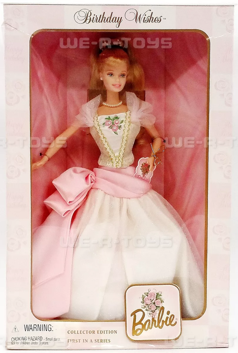 Birthday Wishes Collector Edition Barbie Doll 1998 Mattel 21128 eBay