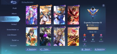 mobile legends account