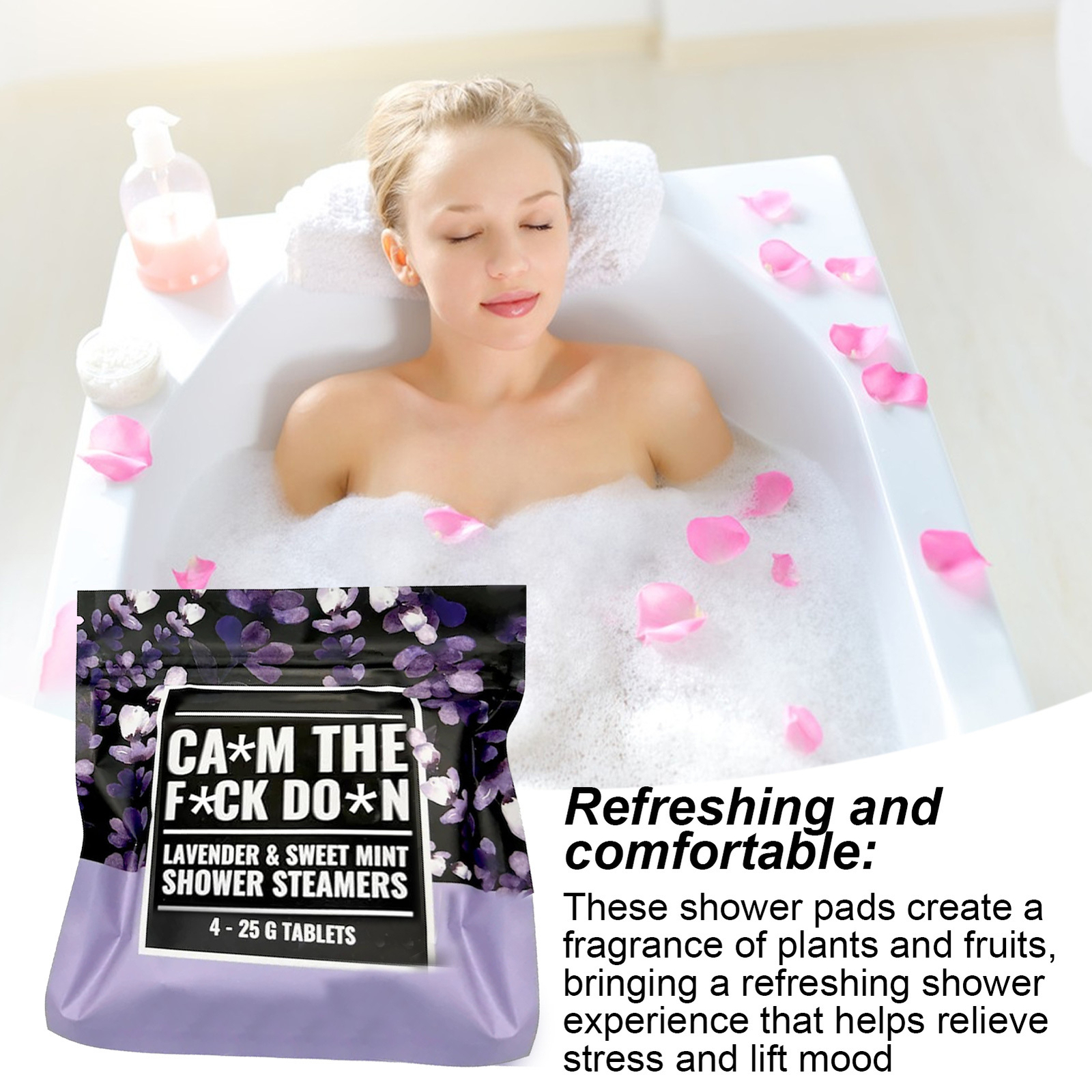 Moisturizing Swear Shower Steamers Gift Set Aromatherapy SPA Kit Foot Bath eBay