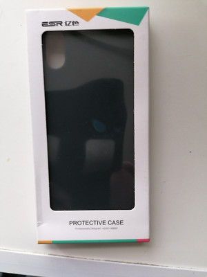 handy schutzhülle protective case iPhon XS dunkelgrau, NEU