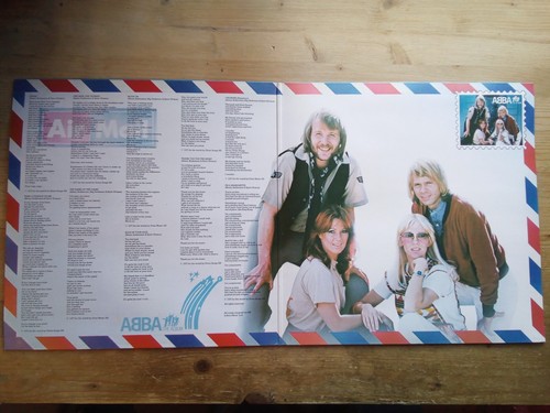 ABBA The Album Very Good Vinyl LP Record Album EPC 86052 (M1) - Picture 2 of 5